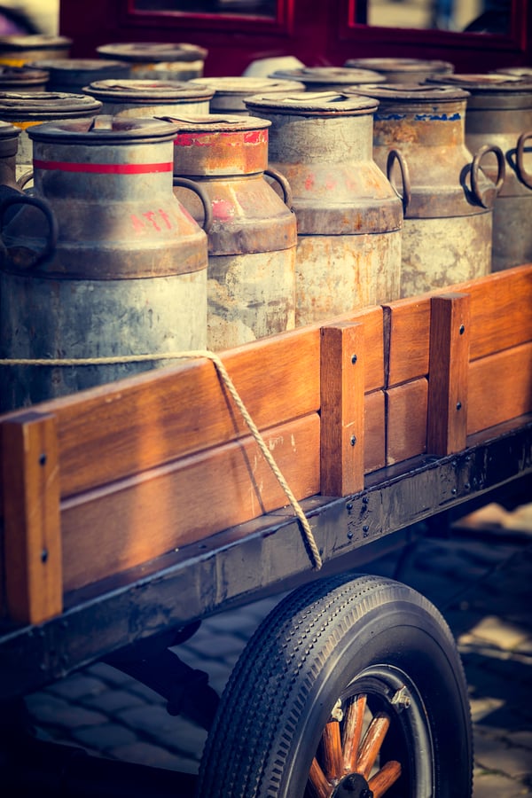 Vintage-milk-cans