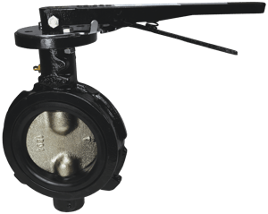 butterfly valve_black_4BF416DITF-NBR
