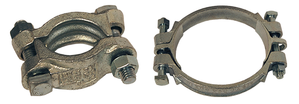 double bolt clamps