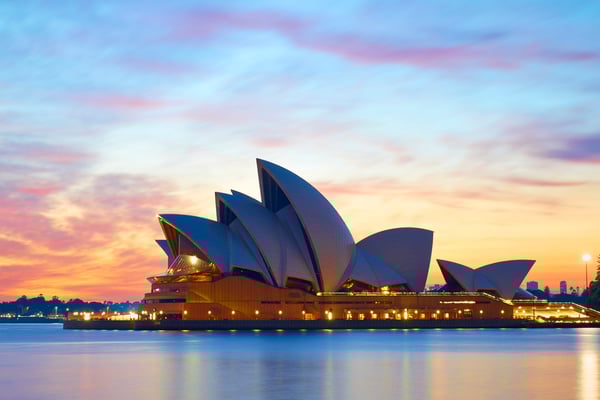 Sydney Opera House in Australia.
