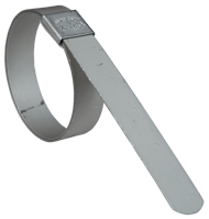 Dixon center punch pre-formed band clamp