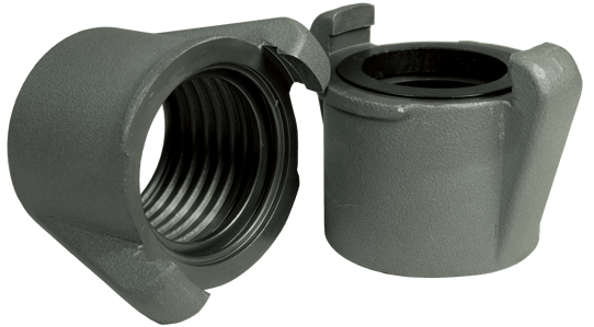 Quick connect forestry expansion ring coupling