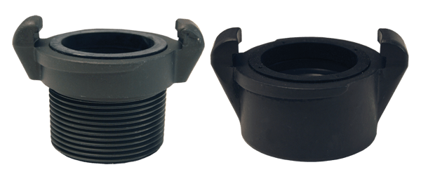 Forged forestry couplings