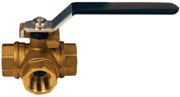 3-way diverting ball valve _BBV100DTW
