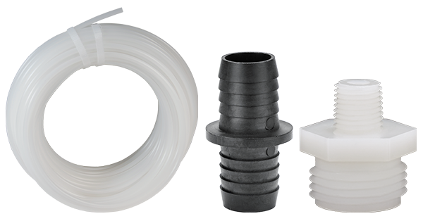 Dixon plastic tubing and fittings for MRO