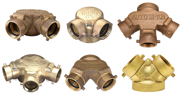 Dixon exposed siamese assemblies for fire protection.