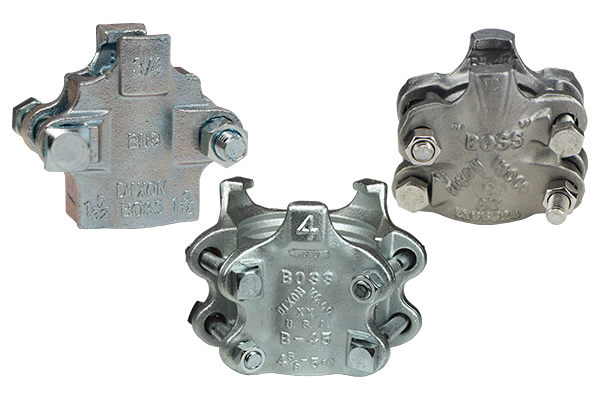 Boss clamps