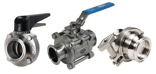 Dixon valves for data center cooling