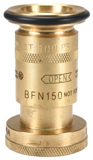 Brass Fire Hose Constant Flow Adjustable Nozzle Heavy Duty Industrial  Equipment