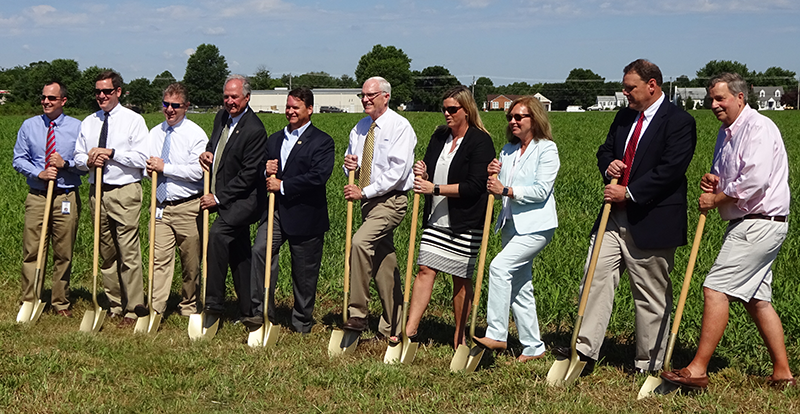 Distribution center groundbreaking.png