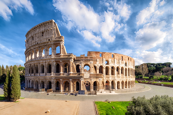 Coliseum in Rome, Italy